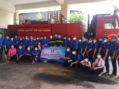 Tuyên truyền, tập huấn kiến thức, kỹ năng phòng cháy chữa cháy và cứu nạn, cứu hộ đối với đoàn viên, thanh niên trên địa bàn xã Tân Hiệp, huyện Hóc Môn